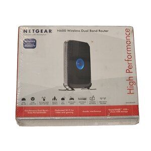new NETGEAR N600 High Performance Dual Band Wireless WIFI router WNDR3400 4 port